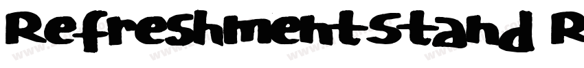 RefreshmentStand Reg字体转换